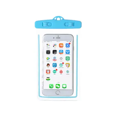 Vattentätt universalt mobilfodral med armband - Blå