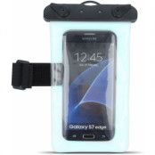 Waterproof Case with Armband (iPhone) - Blå