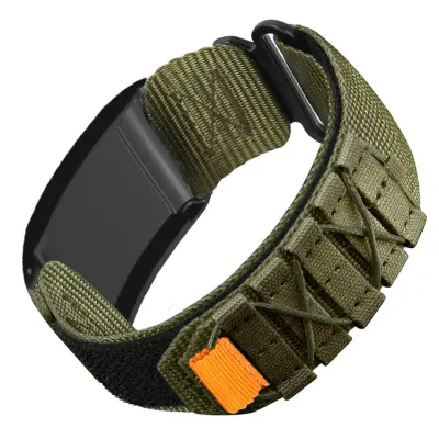 Whoop 4.0 Armband med Protective Skal Nylon - Army Grön