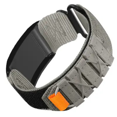Whoop 4.0 Armband med Protective Skal Nylon - Grå