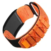 Whoop 4.0 Armband med Protective Mobilskal Nylon - Orange