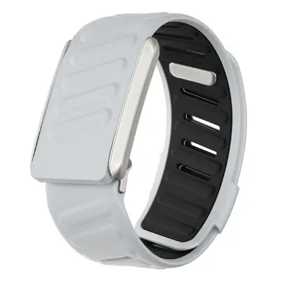 Whoop 4.0 Armband Silikon Adjustable - Svart/Ljusgrå