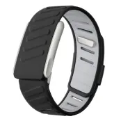 Whoop Life Armband Silikon - Svart/Ljusgrå