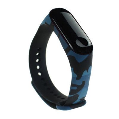 Xiaomi Mi Band 3/4 Armband Silicone - Ljusblå