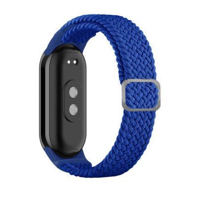 Xiaomi Mi Band 8 Armband Braided Strap Fabric - Blå