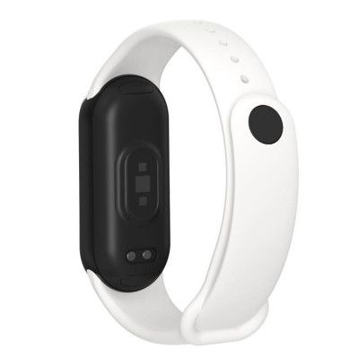 Xiaomi Mi Band 8 Armband TPU - Vit