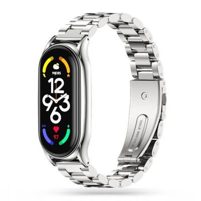 Xiaomi Mi Smart Band 7 Stainless Armband - Silver