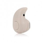 Bluetooth Earphone öronsnäcka med mic - Beige/Natural