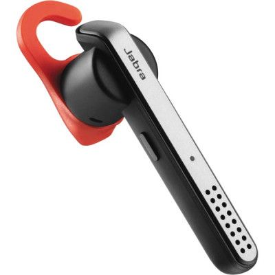 Jabra Stealth - Bluetooth headset, kan paras via NFC, röststyrning, silver/svart
