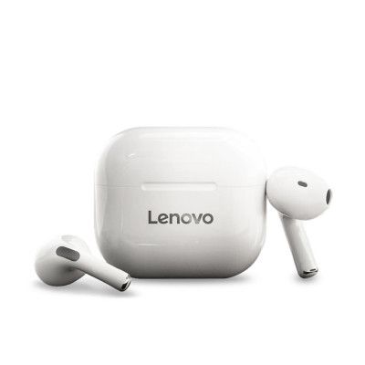 LENOVO LP40 LivePods TWS Bluetooth Trådlösa Hörlurar - Vit