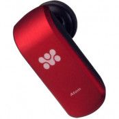 Promate Atom Bluetooth-headet - Röd