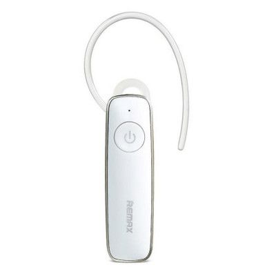 Remax Bluetooth Headset In-Ear Hörlurar Ear Hook T8 - Vit