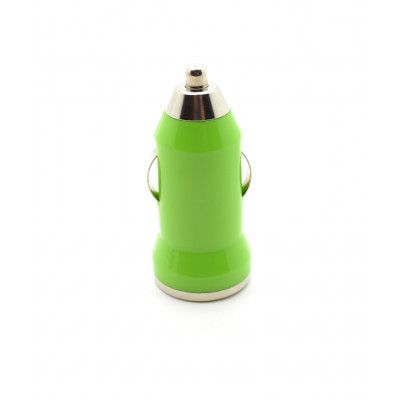 USB billaddare adapter för MP3, Mp4, GPS och mobiler (GRÖN)
