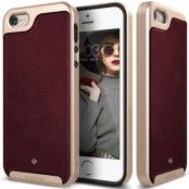Caseology Envoy Äkta Läder Series Skal till Apple iPhone 5/5S/SE - Cherry Oak
