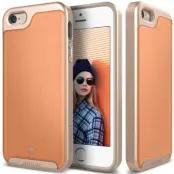 Caseology Envoy Äkta Läder Series Skal till Apple iPhone 5/5S/SE - Rosa