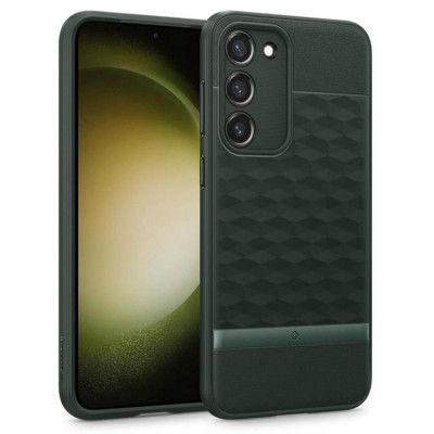 Caseology Galaxy S23 Mobiskal Parallax - Midnight Grön