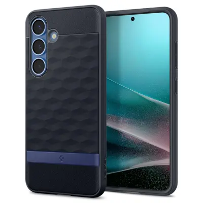 Caseology Galaxy S25 Mobilskal MagSafe Parallax - Svart