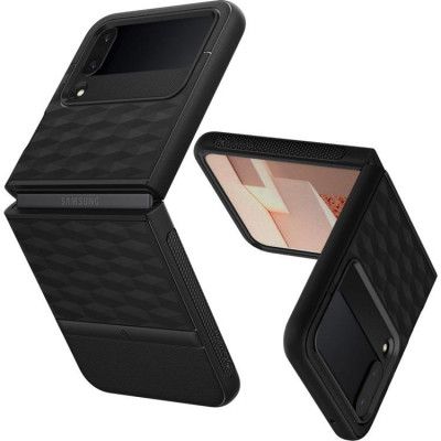 Caseology Galaxy Z Flip 4 Skal Parallax - Svart