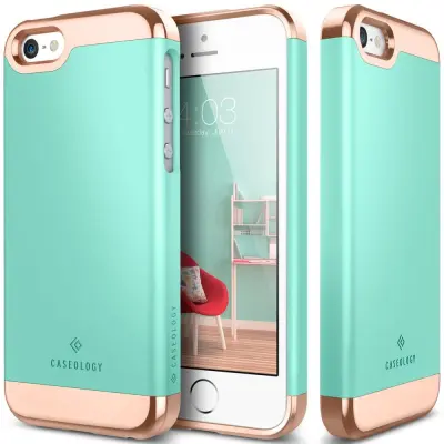 Caseology Savoy Skal till Apple iPhone 5/5S/SE - Mint