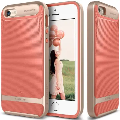 Caseology Wavelength Skal till Apple iPhone 5/5S/SE - Rosa