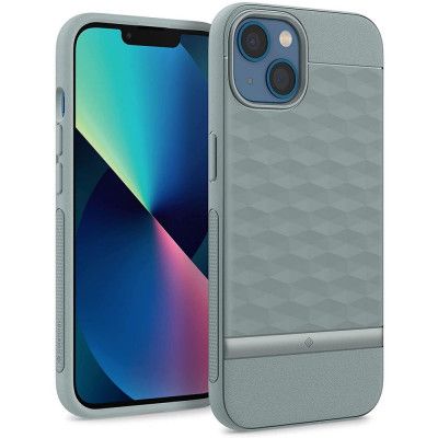 Spigen Caseology Parallax Mobilskal iPhone 13 - Sage Grön