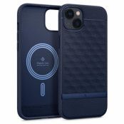 Spigen iPhone 14 Plus Magsafe Skal Caseology Parallax - Midnattsblå
