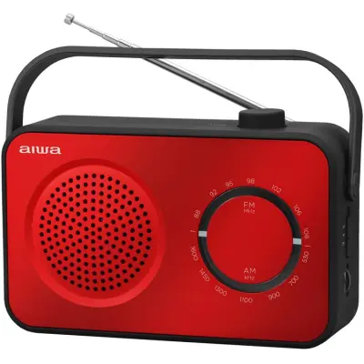 AIWA Analog Radio - Röd