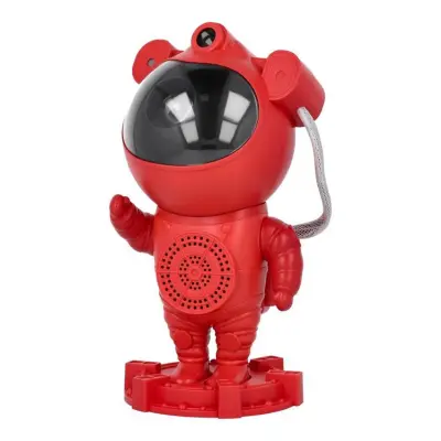 Astronaut Stjärnprojektor med Bluetooth Högtalare X2502 - Röd