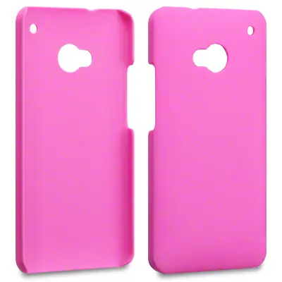 Baksidesskal till HTC ONE / HTC One (M7) (Rosa)
