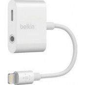Belkin Audio Lightning 3.5 mm RockStar - Vit