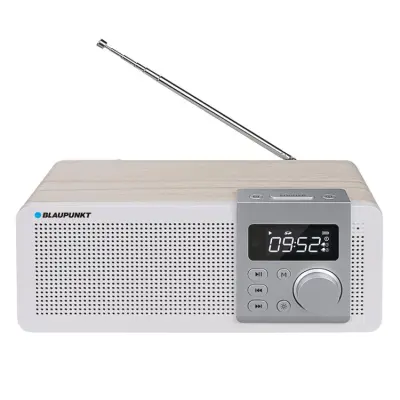 Blaupunkt Bärbar Huvudenhet med Bluetooth PP14BT - Vit
