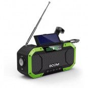 BooM Vevradio 5000mAh Powerbank Bluetooth Högtalare Lampa - Grön