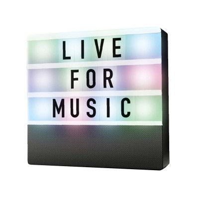 Denver BT-högtalare med bokstäver