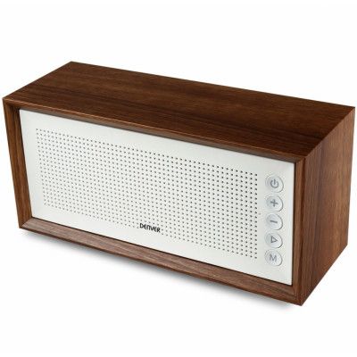 Denver BTS-210 - bluetooth-högtalare med radio - Grå