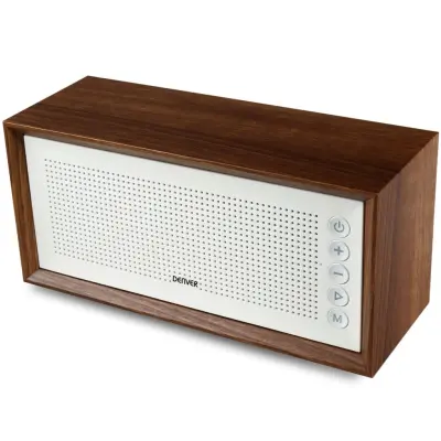 Denver BTS-210 - bluetooth-högtalare med radio - Grå