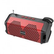 Dudao Trådlös Bluetooth 5.0 Högtalare 3W 500mAh Radio - Röd