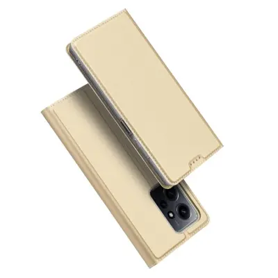 Dux Duxis Xiaomi Redmi Note 12 4G Plånboksfodral Skin Pro - Guld