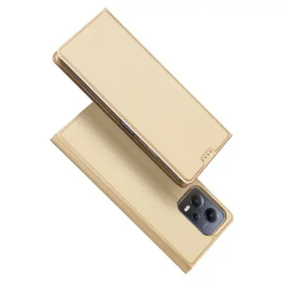 Dux Duxis Xiaomi Redmi Note 12 Pro Plånboksfodral Skin Pro - Guld