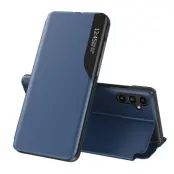 Eco Läder View Fodral Galaxy A14 5G - Blå