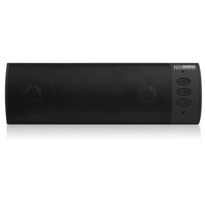 ECO Sound Engineering Bluetooth Stereo Speaker with Mic - (Svart)