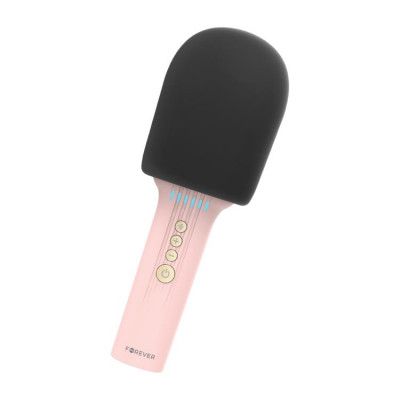 Forever Bluetooth-Mikrofon med Högtalare BMS-500 - Rosa