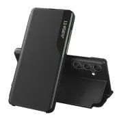 Galaxy A54 5G Fodral Eco Läder View Flip - Svart