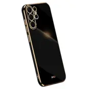 Galaxy S24 Ultra Mobilskal TPU XINLI - Svart