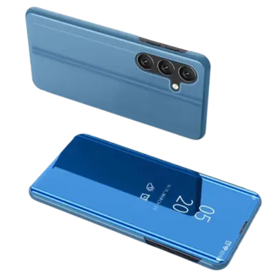 Galaxy S25 Plus Fodral Clear View - Blå