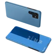 Galaxy S25 Ultra Fodral Clear View - Blå