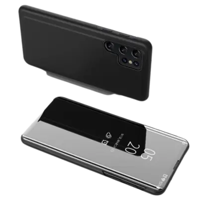 Galaxy S25 Ultra Fodral Clear View - Svart