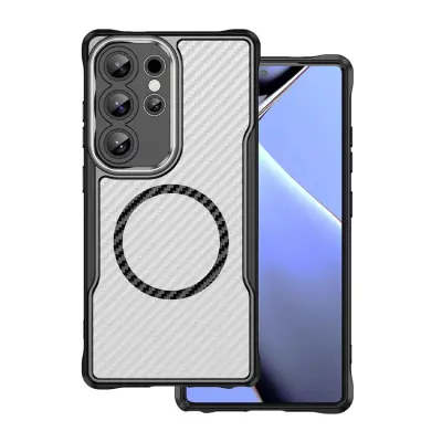 Galaxy S25 Ultra Mobilskal MagSafe Defender Carbon - Svart