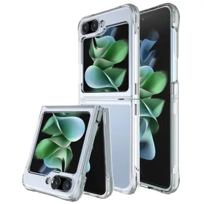 Galaxy Z Flip 5 Mobilskal Anti-drop - Transparent