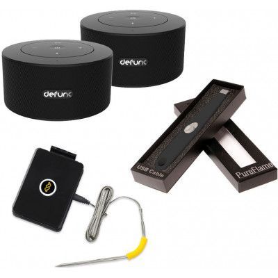 Grillkit (Elektriskt tändare, högtalare, termometer)