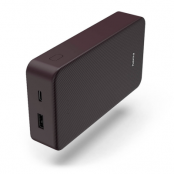 Hama Powerbank 20000 mAh USB-C/USB-A - Plommon